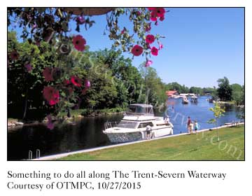 Relax along the shores of lakes, canals and rivers